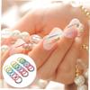 FOMIYES 5 Sets Gold Line Nail Art Striping Tape, 18 Rolls × 5 view 3