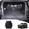 DIYUCAR Cargo Liner Compatible with 2024–2025 Hummer EV, Waterproof Dog Mat with Side and Bumper Protection view 1