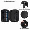 ELLDOO Insulin Refrigerator Storage Case, 12 Compartments, Black Travel Organizer view 4