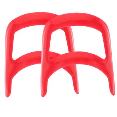 FOMIYES 2-Piece Plastic Beard Shaping Tool
