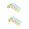 ibasenice 2-Piece Cartoon Animal Wall Border Stickers view 1