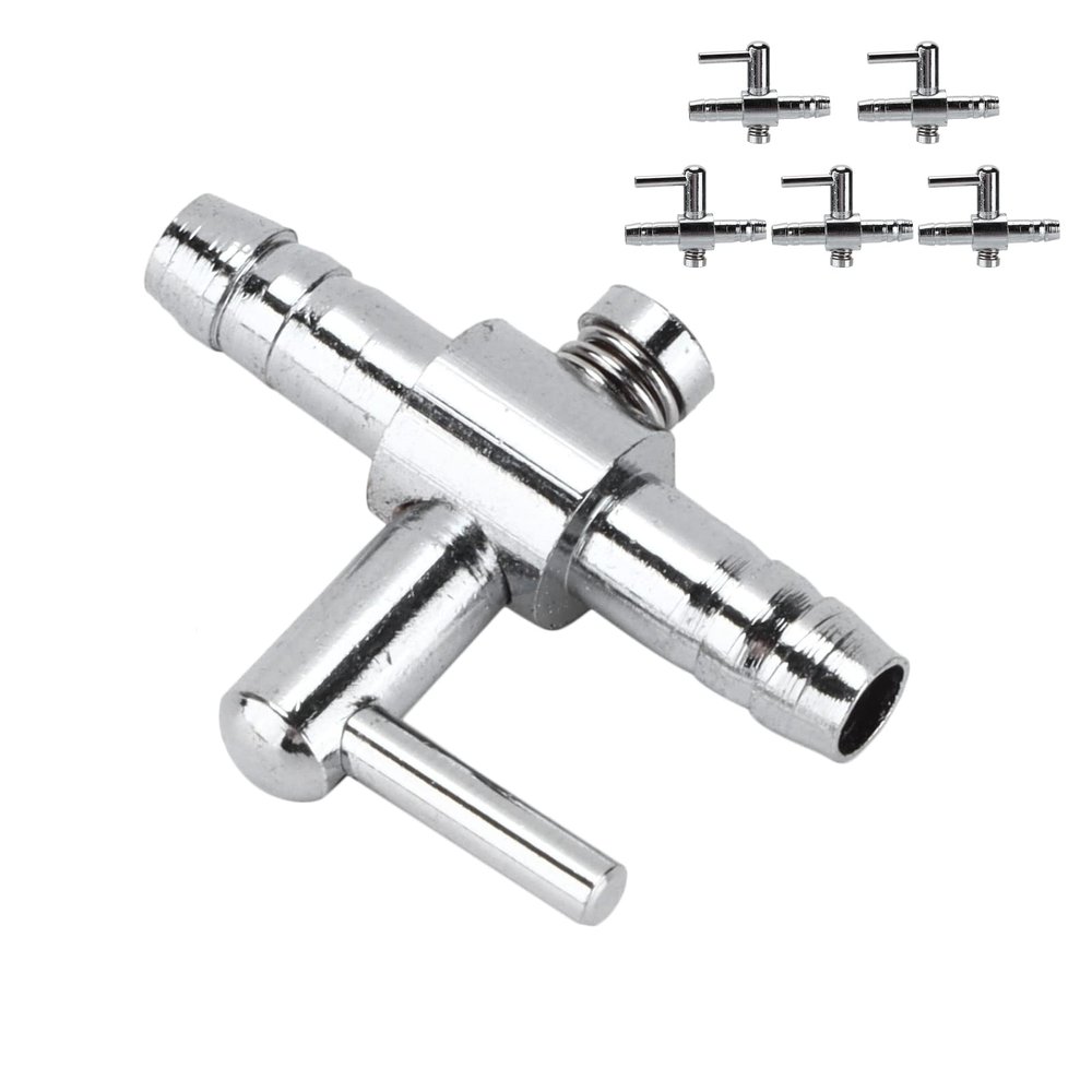 Aquarium Check Valve, Air Valve, Water Pump, 5 Pack, Stainless Steel