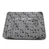 FANSU Fashion-Print Puppy Training Pads, 2-Pack, Reusable Waterproof Pee Pads, 70 x 53 cm, Light Gray view 2