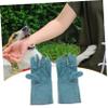 Milisten Cowhide Dog Bite-Resistant Gloves, Five-Finger Design, 1 Pair view 4