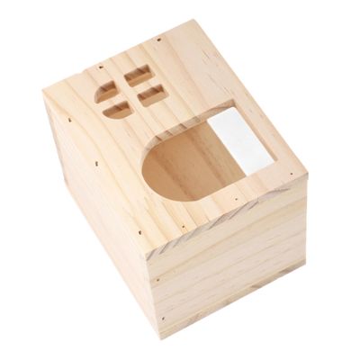 Happyyami Hamster House Hideout with Multi-Chamber Design for Small Pets