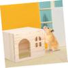 Happyyami Hamster House Hideout with Multi-Chamber Design for Small Pets view 3