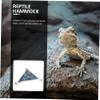 Sosoport Triangular Canvas Reptile Hammock Set for Terrariums view 3