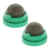 BESPORTBLE 2-Pack Rotating Catnip Treat Balls view 1