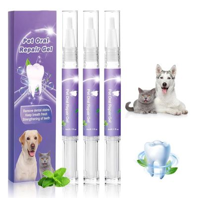 2-Pack Pet Toothbrush Pens for Dogs