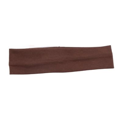 VONCYKI Elastic Cotton Headband, Brown
