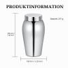 GRO Stainless Steel Memorial Urn for Human or Pet Ashes view 2