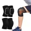 Protective Sports Knee Pads for Men and Women, White, 1 Pair, Size 40 view 3