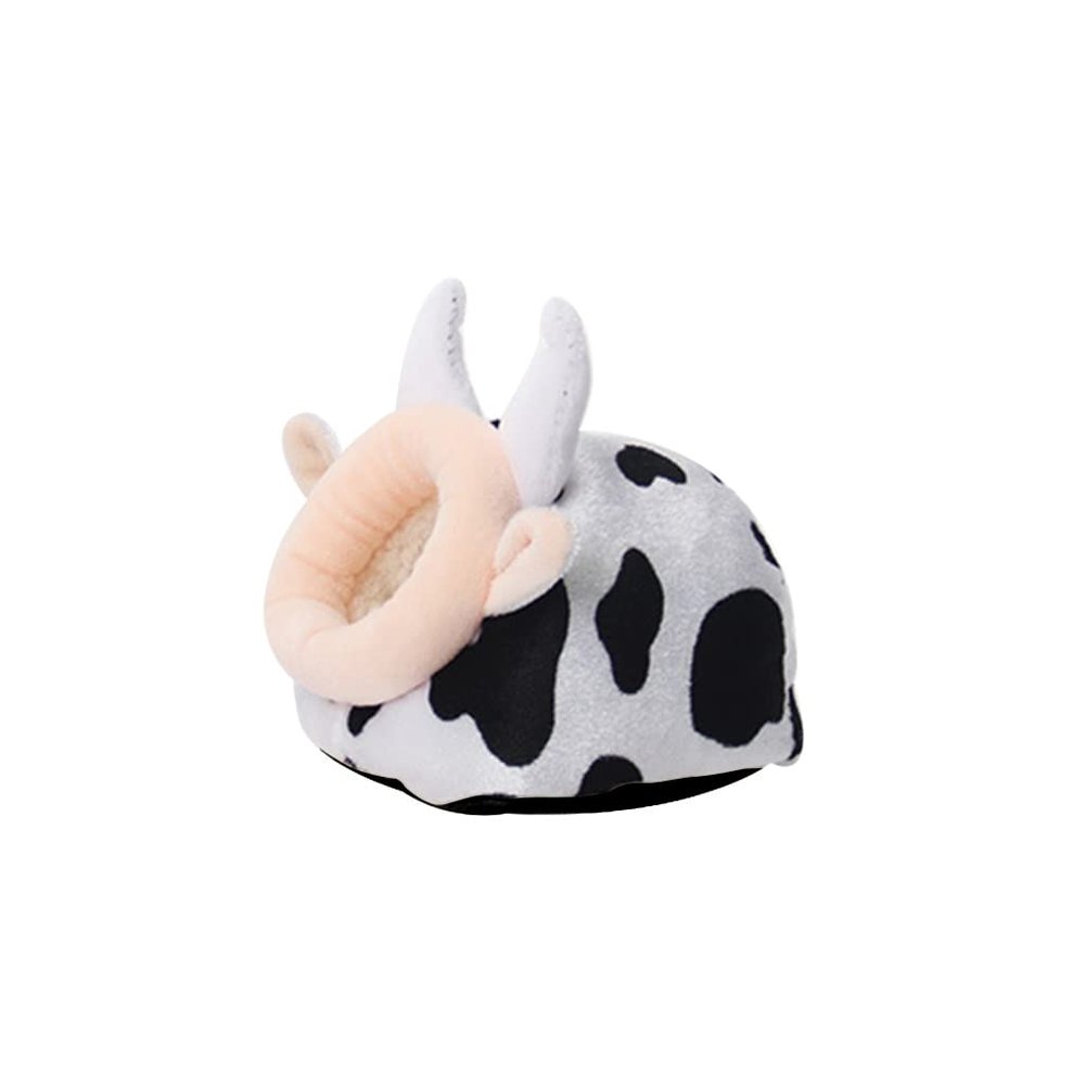 JOERBABU Hamster Bed - Warm House in Cow Shape