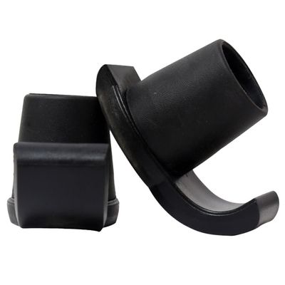 FOMIYES 2-Piece Rollator Gliders, Non-Slip Replacement Gliders for Seniors with Innovative Tread for Secure Grip on Wet Surfaces