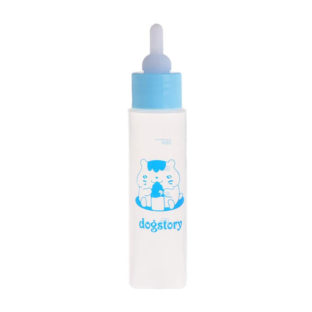 JOERBABU Pet Milk Bottle, 30 ml, Silicone Nipple