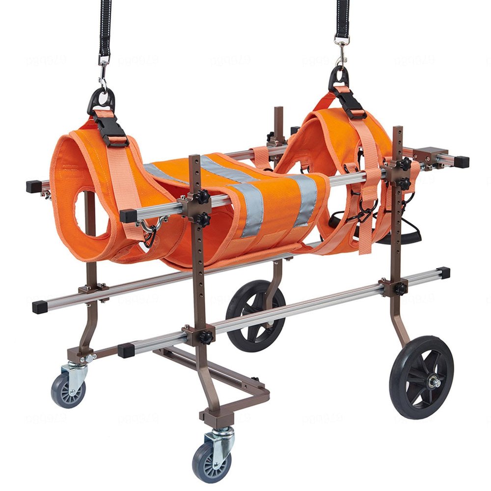 CAFIEDR Adjustable Dog Wheelchair for Hind Legs (M)
