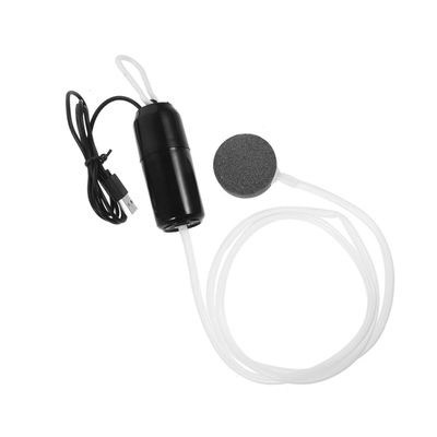 Milisten USB Aquarium Air Pump, Portable Quiet Oxygen Pump for Fish Tanks, Compact and Powerful Aeration for Aquariums and Aquatic Plants