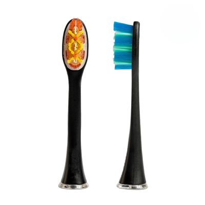 SMILEY 4 x Replacement Brush Heads for Smiley PRO White Electric Toothbrush