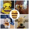 Bee Dog Costume - Bumble Bee Pet Outfit view 4