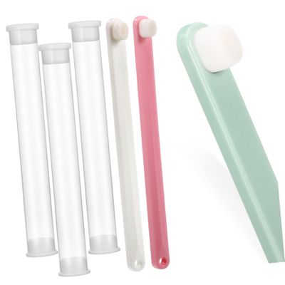 BESPORTBLE 3-Pack Cat Toothbrushes with Soft Plastic Bristles