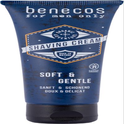 benecos for men only Shaving Cream, 12 x 75 ml