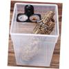 Kisangel Black Plastic Reptile Food Bowl, 1 Pc. view 2