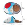 Happyyami Educational Snuffle Mat for Rabbits and Hamsters, Food Training Mat, Interactive Foraging Toy for Small Pets, Enrichment Activity Board view 2