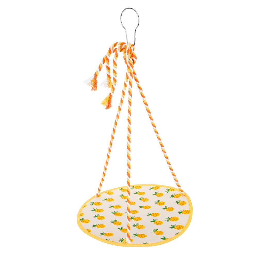 Kisangel Reptile Fabric Hammock with Secure Hanging Rope for Geckos and Squirrels