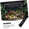 Sosoport Aquarium Light Shield Cover for Reptile Terrariums view 3