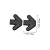 FOMIYES Silicone Anti-Slip Eyeglass Ear Hooks view 2