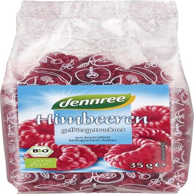 Freeze-Dried Raspberries, 12 x 35 g