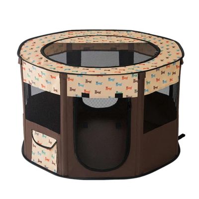 Pet Tent for Cats and Dogs, Portable, Octagonal