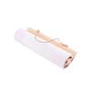 ibasenice Wooden and Canvas Growth Chart with Rose Pattern view 1