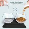 Elevated Cat Food Bowl view 3