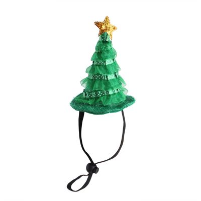HNsdsvcd Christmas Tree Pet Hat for Cats and Dogs