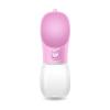 Portable Dog Water Bottle for Small to Medium Dogs (Pink, 350ml) view 1