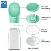Portable Dog Water Bottle for Small to Medium Dogs (Pink, 350ml) view 2