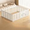 YPDOPORA Dog Gate and Pet Playpen, Freestanding Extra-Tall Dog Fence with Walk-Through Door view 1