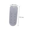 Silicone Heat-Resistant Mat for Flat Irons, 2 Pieces, Travel Case view 2