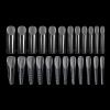 120PCS Clear Full-Coverage Dual Forms for Gel and Acrylic Nail Extensions view 3