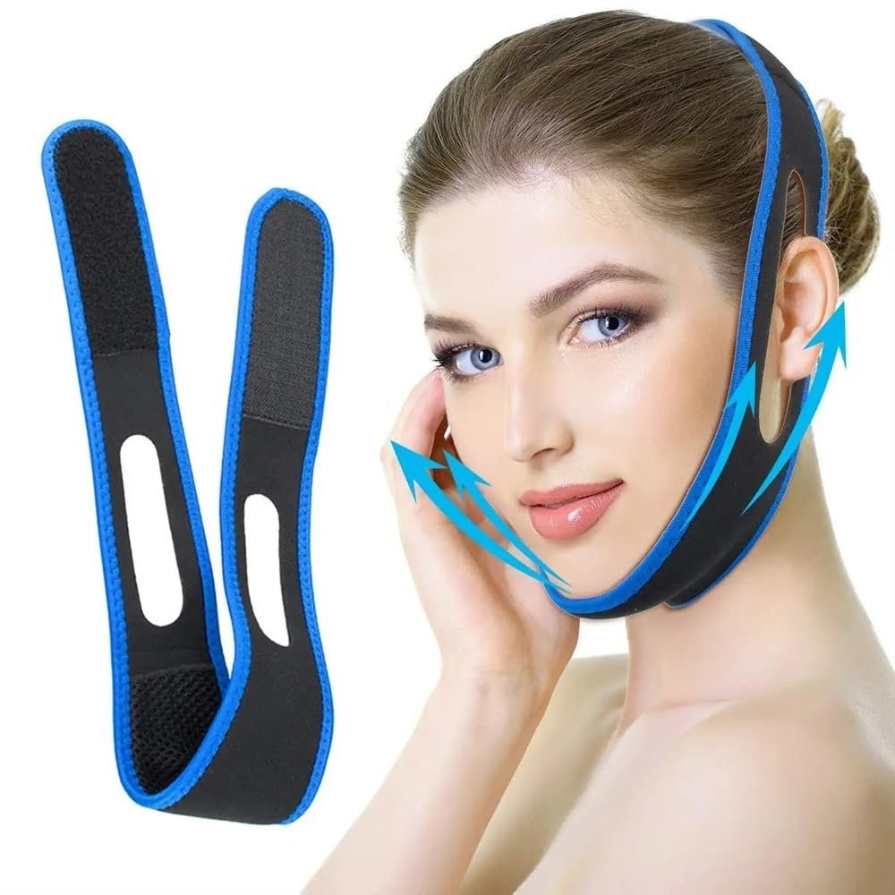 VONCYKI Slim Face Strap, Double-Chin Reducer, V-Line Lifting Chin Strap