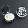 Round 3-Compartment Weekly Pill Organizer with Dream Catcher Design view 1