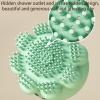 Dog Shampoo Brush with Soap Dispenser, Silicone Massage Brush view 3