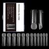 120-Piece Clear Full-Coverage Dual Forms for Gel and Acrylic Nail Extensions view 1