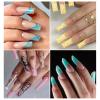 120-Piece Clear Full-Coverage Dual Forms for Gel and Acrylic Nail Extensions view 2