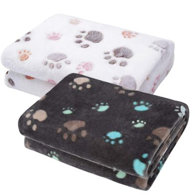 MIRKUZI Pet Blankets, 2-Pack