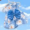 Nvzi - b Ses Puppy Dress, Princess Dress, Cat Dress and Dog Skirt for Little Girls (Blue, L) view 1