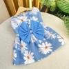 Nvzi - b Ses Puppy Dress, Princess Dress, Cat Dress and Dog Skirt for Little Girls (Blue, L) view 2