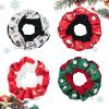 Christmas Hair Ties, Elastic Holiday Hair Bands, Set of 4 view 1