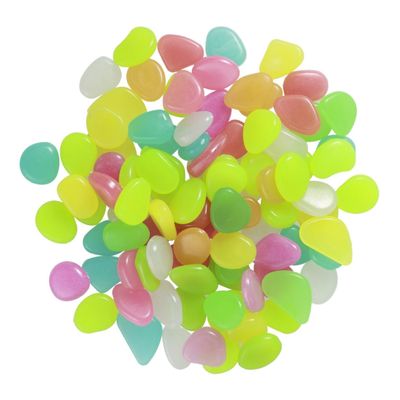 Sosoport Glow Pebbles - 100 pcs Mixed Colors